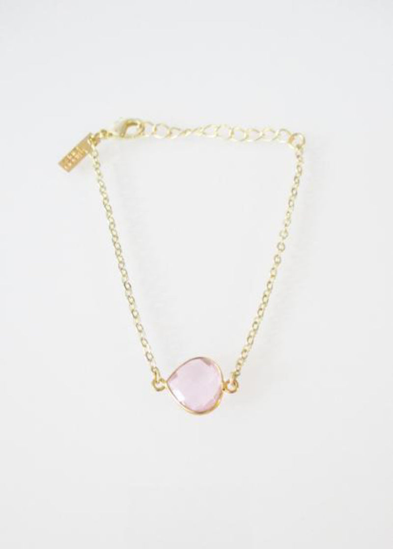CECELIA BRACELET ROSE PINK WHOLESALE 1