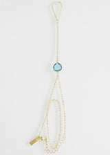 CECELIA DOUBLE WRAP HANDCHAIN GREEN AMETHYST WHOLESALE 1