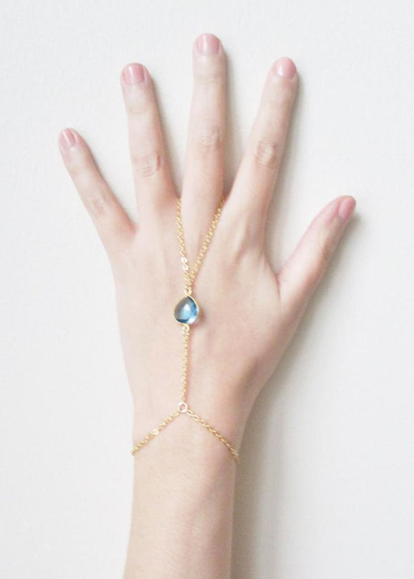 CECELIA HANDCHAIN AQUAMARINE WHOLESALE 1