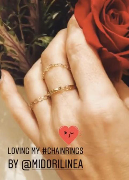 Arianna Solo Chain Ring
